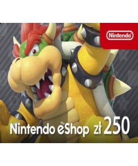eShop Prepaid Card PLN 250 PL Nintendo eShop Key 